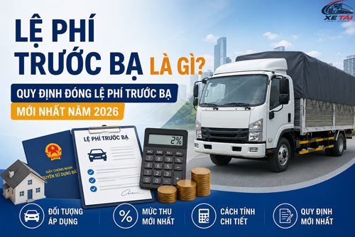 Lệ phí trước bạ là gì? Quy định, mức thu mới nhất 2026
